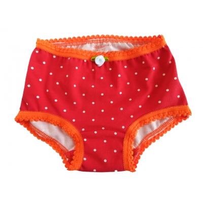 Onderbroek rood stipjes Onderbroek rood stipjes
